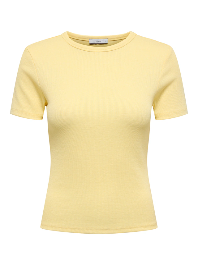 ONLY Kurzarmshirt »ONLJUNE S/S TEE JRS NOOS« Materialmix