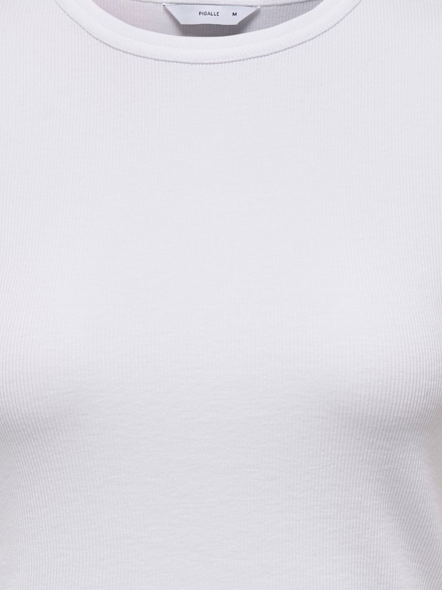 ONLY Kurzarmshirt »ONLJUNE S/S TEE JRS NOOS« Materialmix