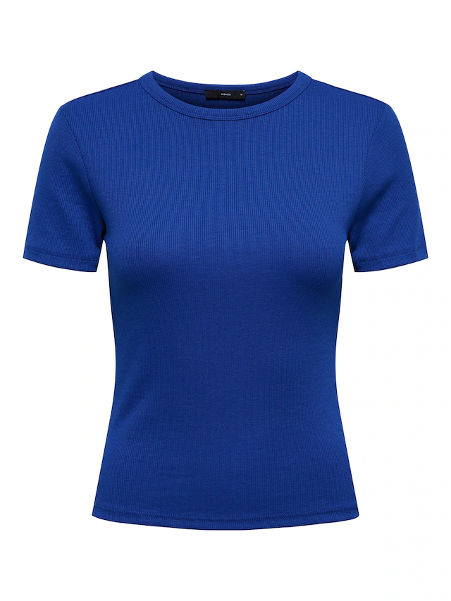 ONLY Kurzarmshirt »ONLJUNE S/S TEE JRS NOOS« Materialmix