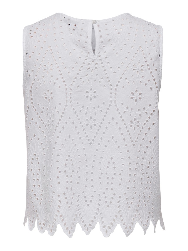 ONLY Spitzentop »ONLTULUM SL EMB TOP NOOS WVN«