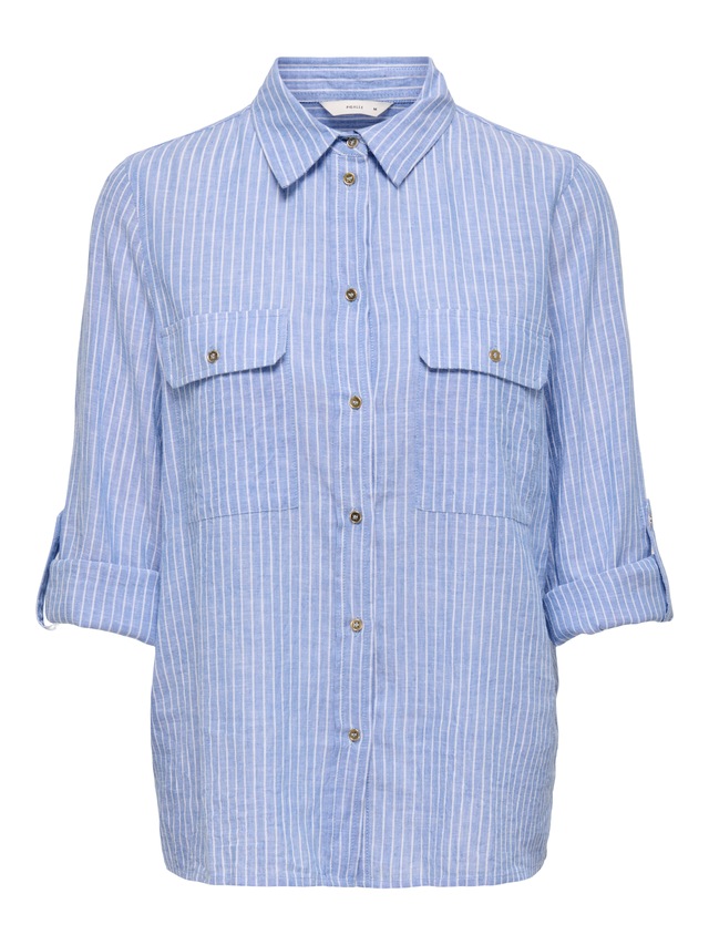 ONLY Hemdbluse »ONLWENDY L/S SHIRT WVN NOOS«