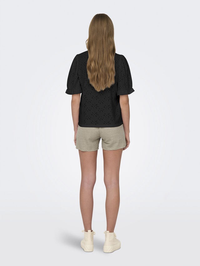 ONLY Kurzarmshirt »ONLNEW SMILLA LIFE S/S PUFF TOP JRS«