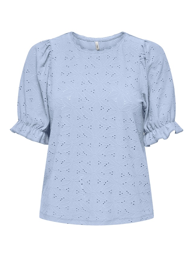 ONLY Kurzarmshirt »ONLNEW SMILLA LIFE S/S PUFF TOP JRS«