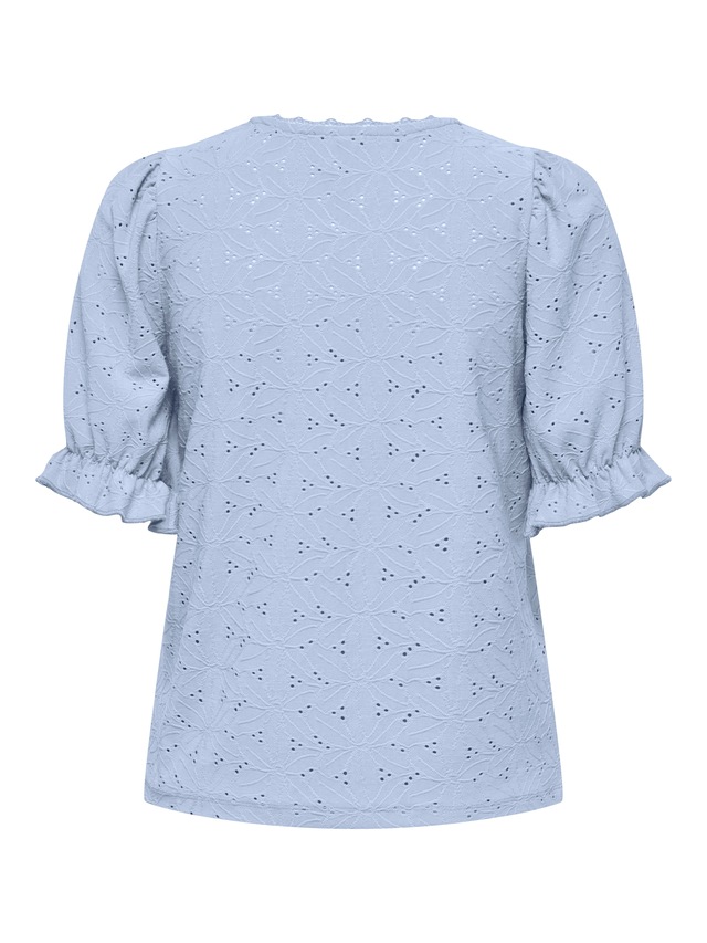 ONLY Kurzarmshirt »ONLNEW SMILLA LIFE S/S PUFF TOP JRS«