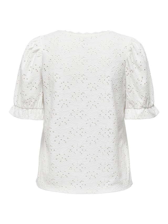 ONLY Kurzarmshirt »ONLNEW SMILLA LIFE S/S PUFF TOP JRS«