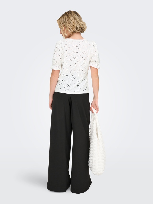 ONLY Kurzarmshirt »ONLNEW SMILLA LIFE S/S PUFF TOP JRS«