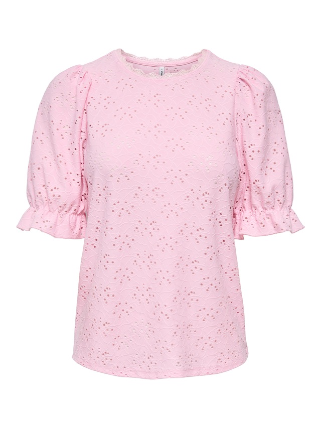 ONLY Kurzarmshirt »ONLNEW SMILLA LIFE S/S PUFF TOP JRS«