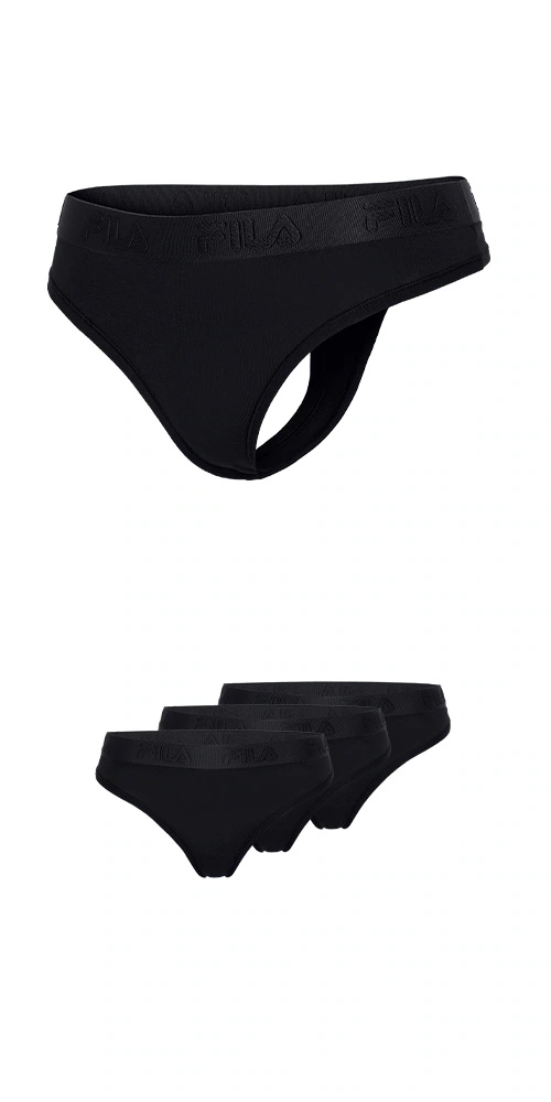 Fila String Baumwollmix, elastisch, Logobund