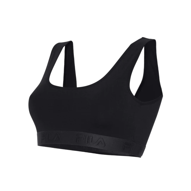 Fila Bügelloser BH elastisches Unterbrustband, Baumwollmix