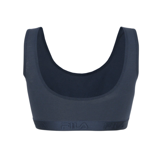 Fila Bügelloser BH elastisches Unterbrustband, Baumwollmix