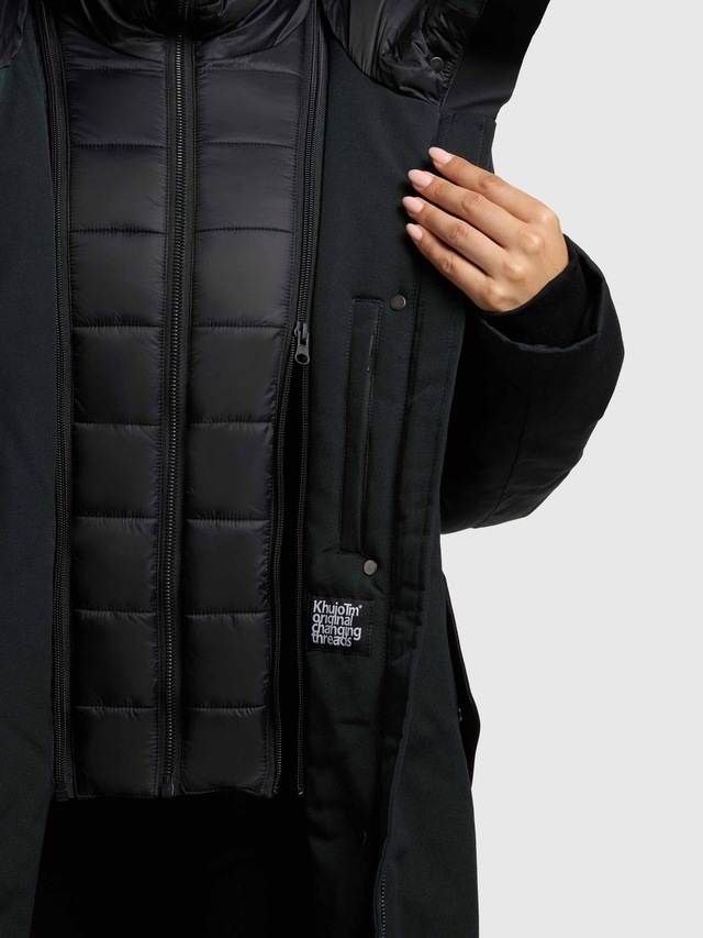 khujo Kurzmantel »WEDELIA WITH INNER JACKET«