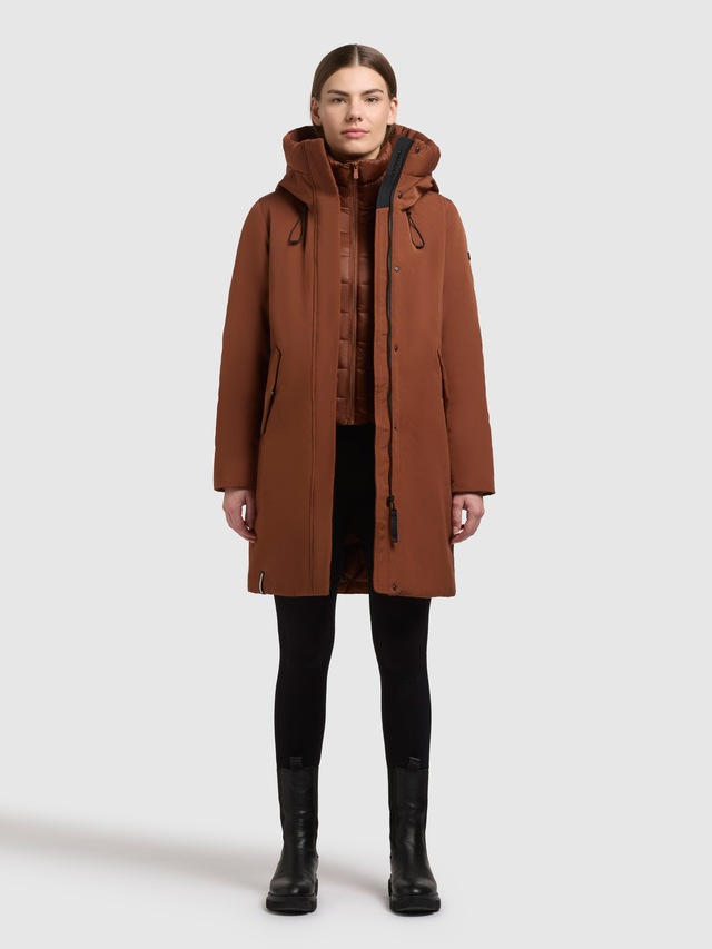 khujo Kurzmantel »WEDELIA WITH INNER JACKET«