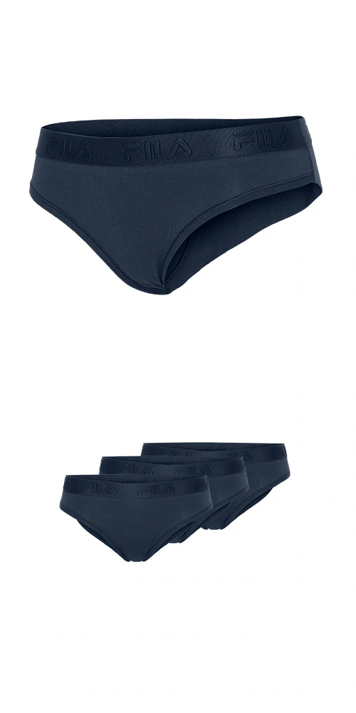 Fila Brasilslip Baumwollmix, elastisch, Logobund