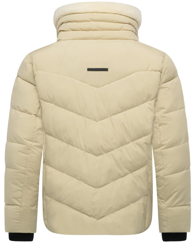 Stone Harbour Steppjacke »Ansello XX« ohne Kapuze Gesteppte Herrenjacke mit Teddy-Kunstfell-Kragen