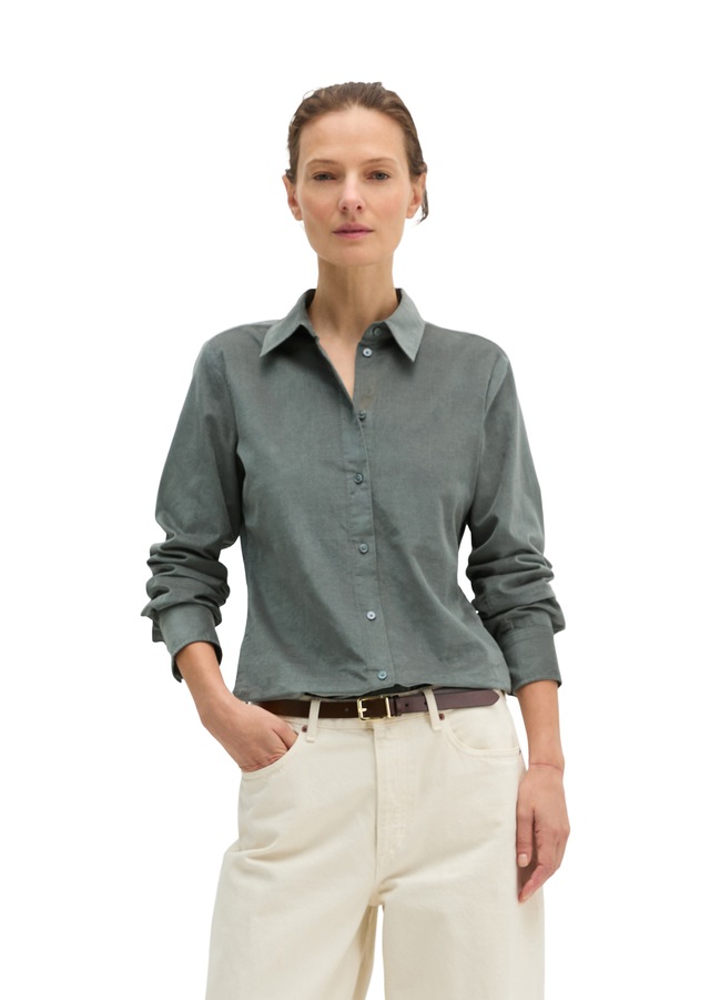 Marc O'Polo Langarmbluse »aus Organic-Cotton-Viskose-Mix«