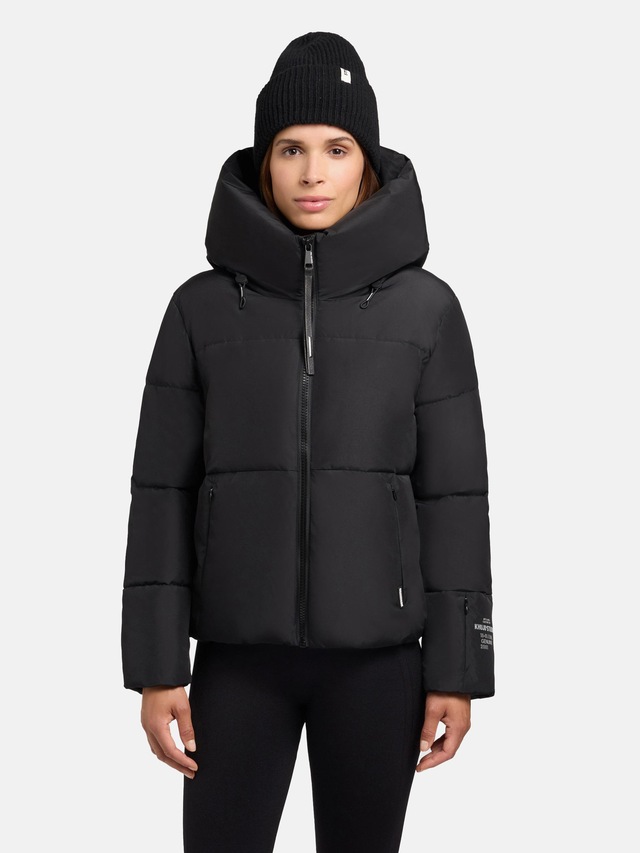 khujo Steppjacke »Audrey Matt« mit Kapuze Warme Winterjacke mit verstellbarer Kapuze