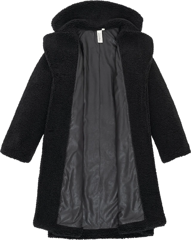 Ragwear Fellimitatmantel »Tedyco YOUMODO« flauschige Übergangsjacke aus kuscheligem Teddyfleece