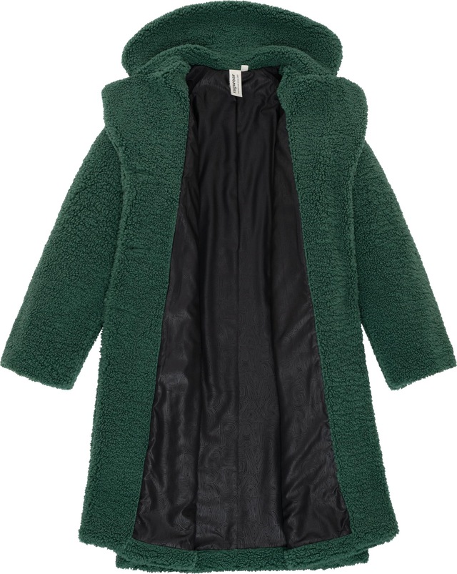 Ragwear Fellimitatmantel »Tedyco YOUMODO« flauschige Übergangsjacke aus kuscheligem Teddyfleece