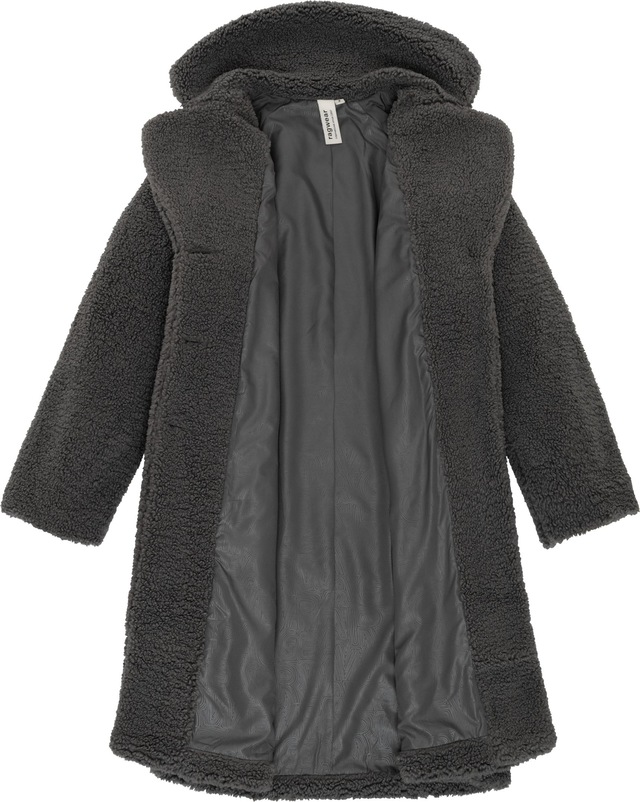 Ragwear Fellimitatmantel »Tedyco YOUMODO« flauschige Übergangsjacke aus kuscheligem Teddyfleece