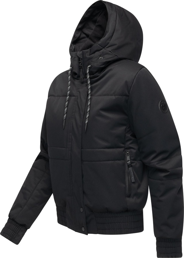 Ragwear Winterjacke »Deluxia YOUMODO« mit Kapuze modische Damen Bomberjacke mit Kunstfell