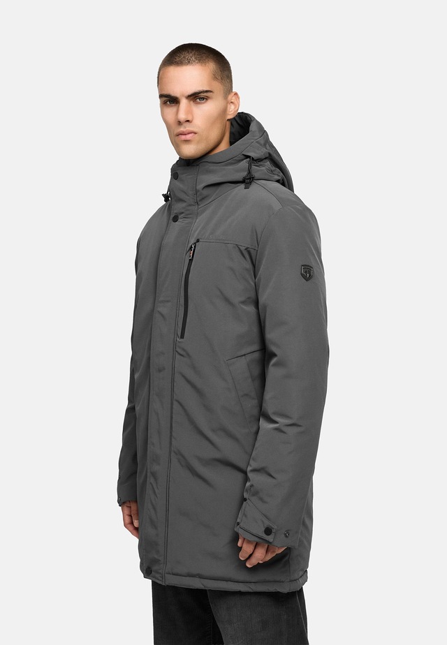 Stone Harbour Wintermantel »Phinoo XX« Warmer Herren Winterparka mit gefütterter Kapuze
