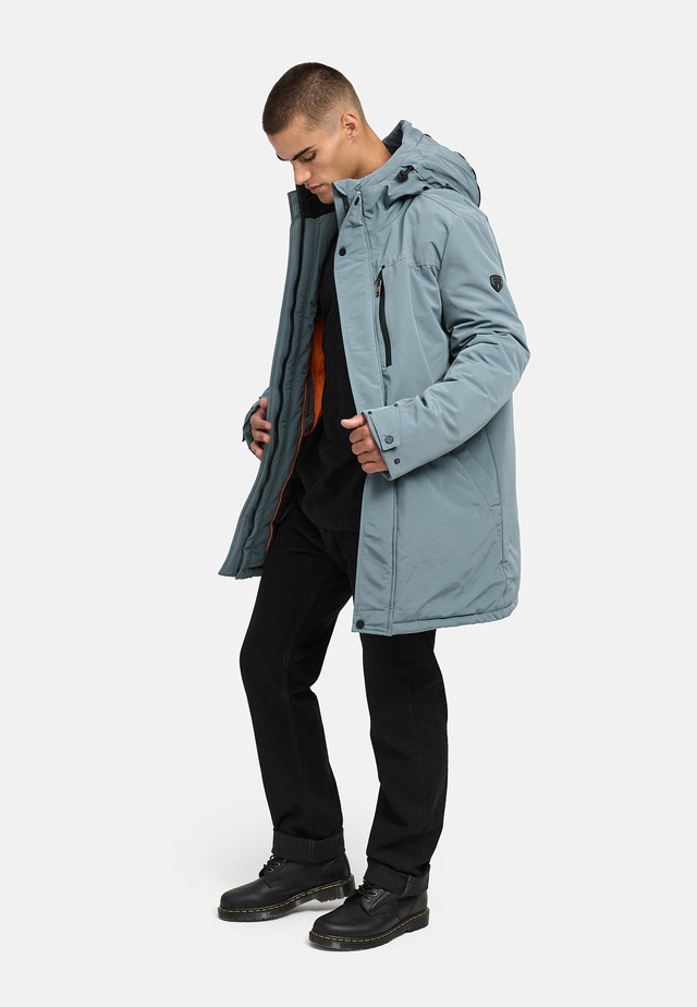 Stone Harbour Wintermantel »Phinoo XX« Warmer Herren Winterparka mit gefütterter Kapuze