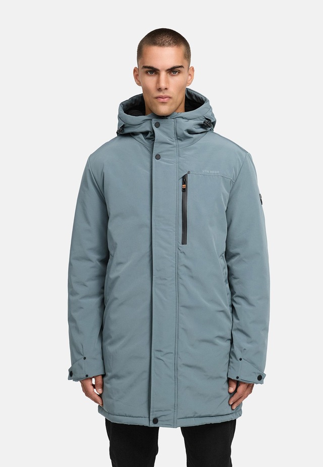 Stone Harbour Wintermantel »Phinoo XX« Warmer Herren Winterparka mit gefütterter Kapuze