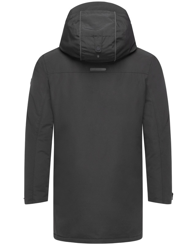 Stone Harbour Wintermantel »Phinoo XX« Warmer Herren Winterparka mit gefütterter Kapuze