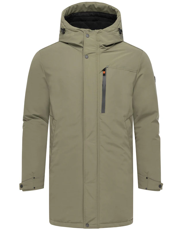Stone Harbour Wintermantel »Phinoo XX« Warmer Herren Winterparka mit gefütterter Kapuze