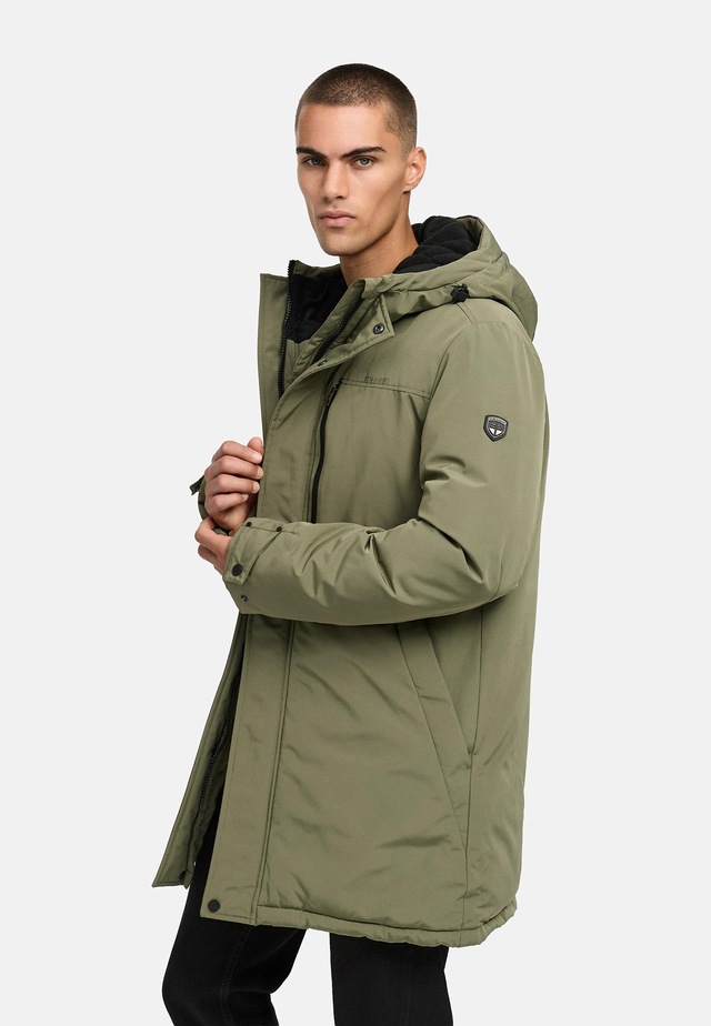 Stone Harbour Wintermantel »Phinoo XX« Warmer Herren Winterparka mit gefütterter Kapuze