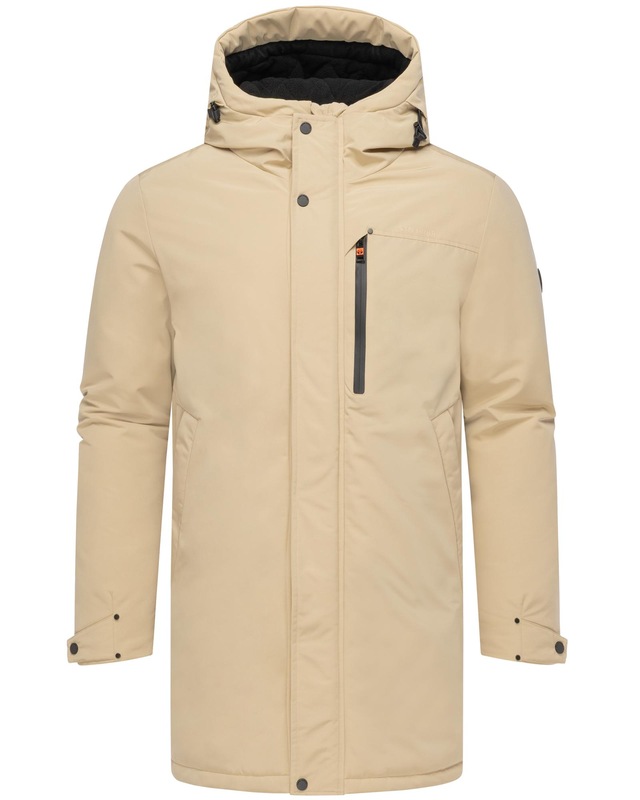 Stone Harbour Wintermantel »Phinoo XX« Warmer Herren Winterparka mit gefütterter Kapuze