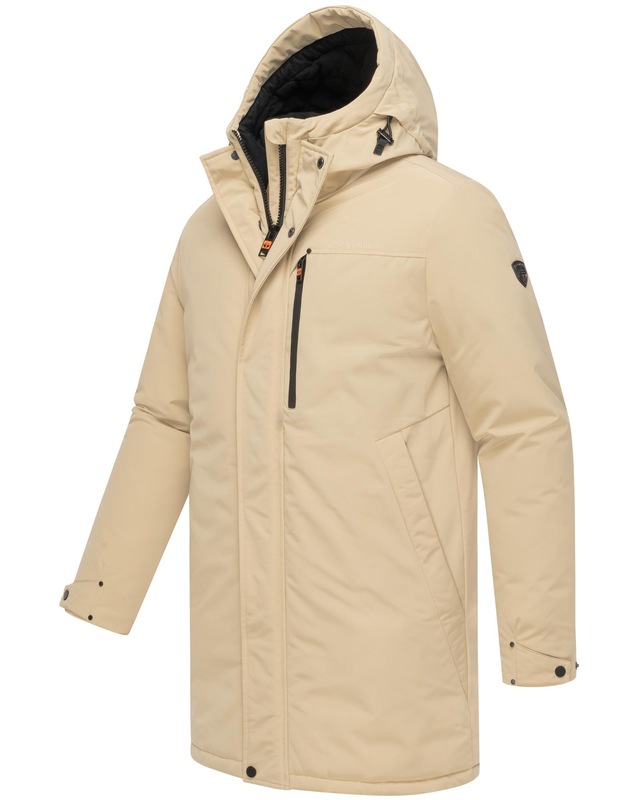 Stone Harbour Wintermantel »Phinoo XX« Warmer Herren Winterparka mit gefütterter Kapuze