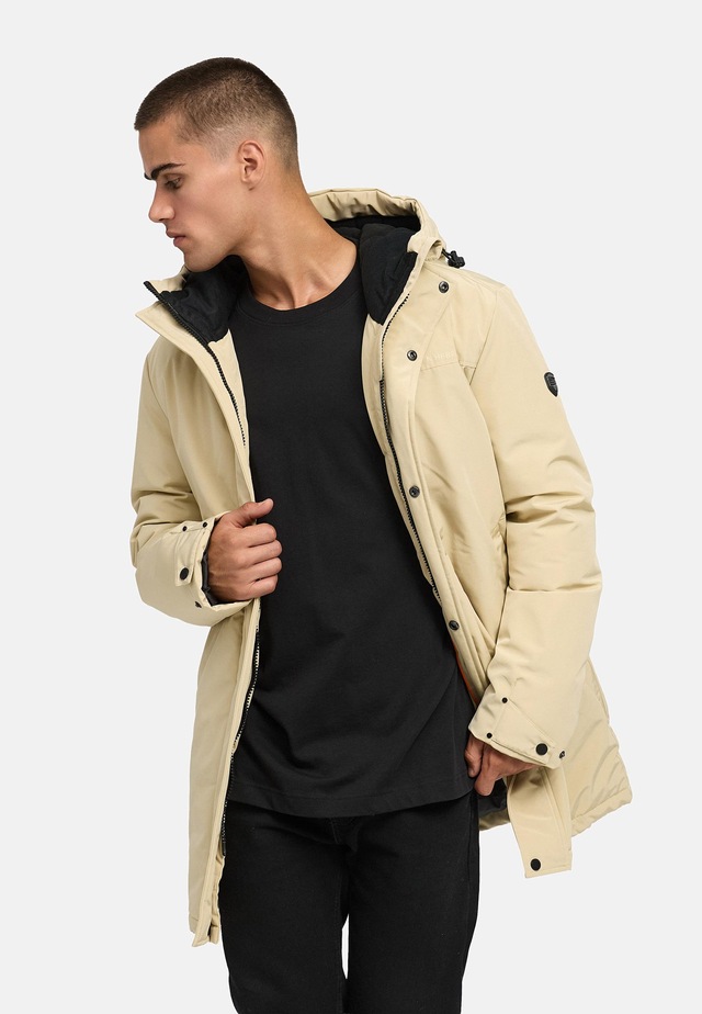 Stone Harbour Wintermantel »Phinoo XX« Warmer Herren Winterparka mit gefütterter Kapuze
