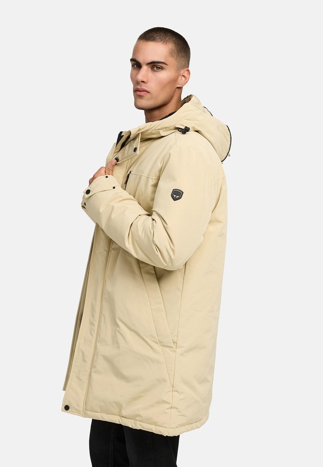 Stone Harbour Wintermantel »Phinoo XX« Warmer Herren Winterparka mit gefütterter Kapuze
