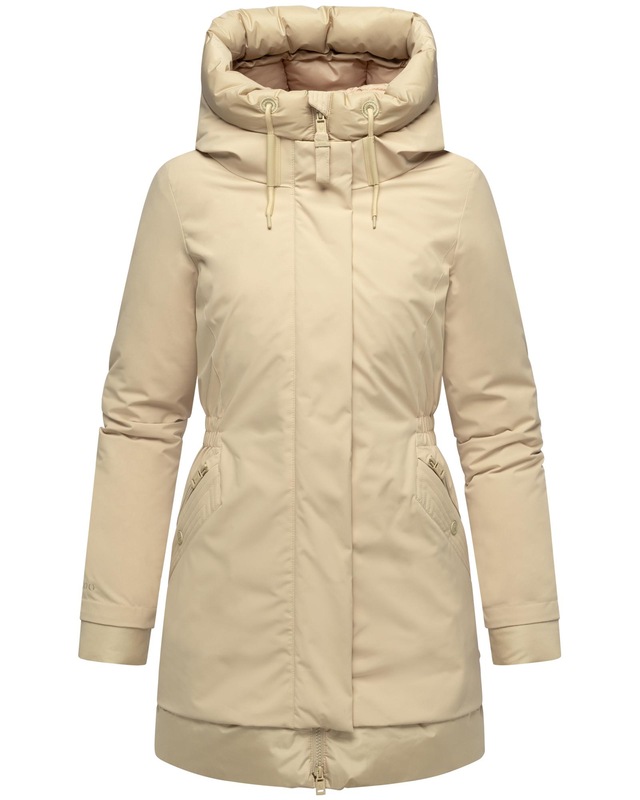 Navahoo Wintermantel »Winterprinzessin 14« Warmer Mantel mit magnetischer Abdeckleiste