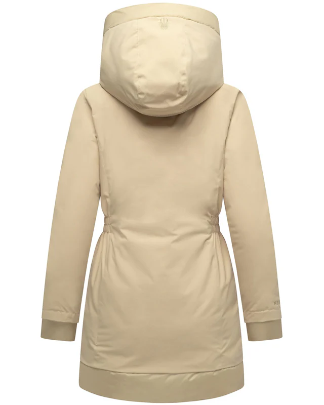 Navahoo Wintermantel »Winterprinzessin 14« Warmer Mantel mit magnetischer Abdeckleiste