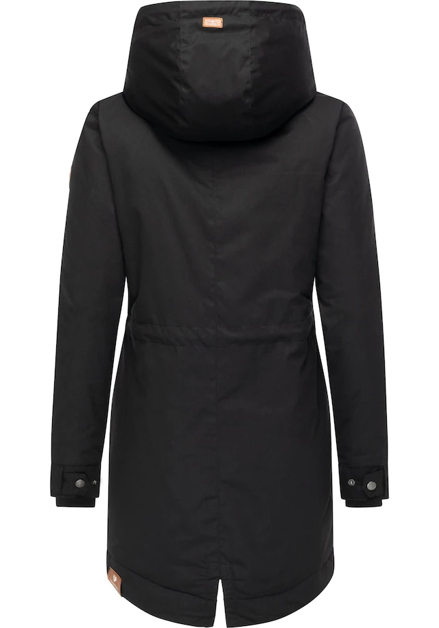 Ragwear Kurzmantel »Cannas YOUMODO« Kurzer Damen Mantel mit verstellbarer Kapuze