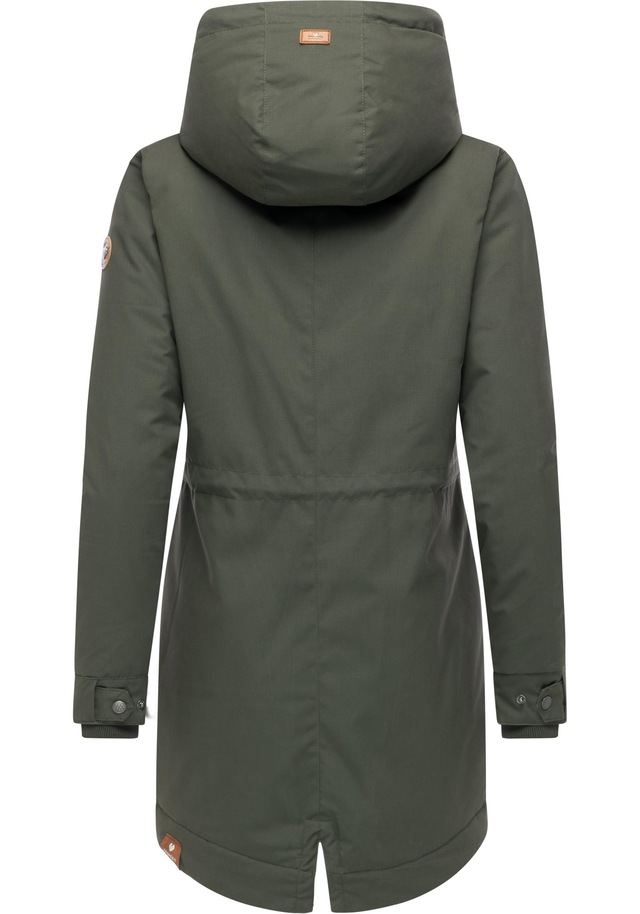 Ragwear Kurzmantel »Cannas YOUMODO« Kurzer Damen Mantel mit verstellbarer Kapuze