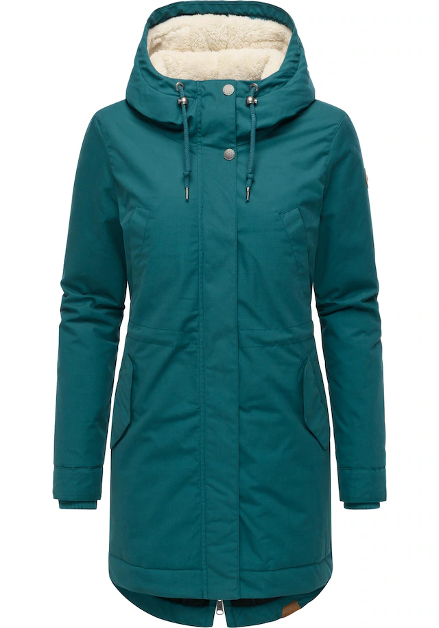 Ragwear Kurzmantel »Cannas YOUMODO« Kurzer Damen Mantel mit verstellbarer Kapuze
