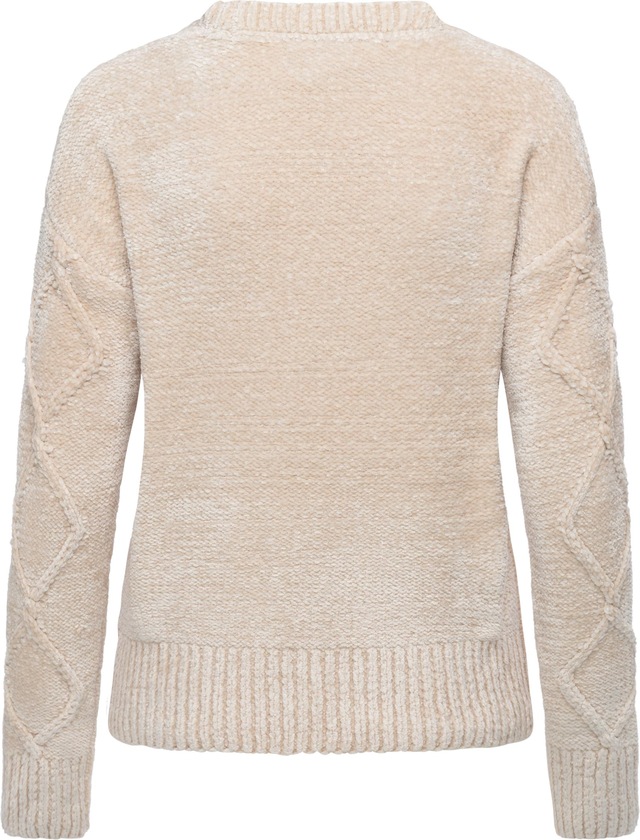 Ragwear Strickpullover »Jannina« Gestrickter gemusterter Pullover