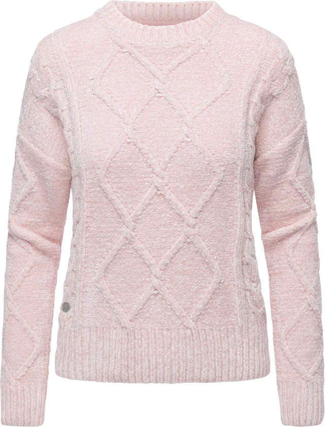 Ragwear Strickpullover »Jannina« Gestrickter gemusterter Pullover