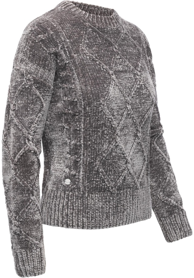 Ragwear Strickpullover »Jannina« Gestrickter gemusterter Pullover
