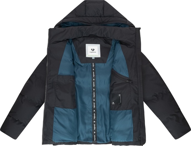 Ragwear Winterjacke »Norgos« mit Kapuze Winter Steppjacke mit Kapuze