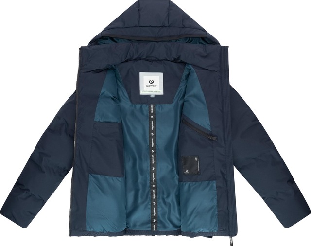 Ragwear Winterjacke »Norgos« mit Kapuze Winter Steppjacke mit Kapuze
