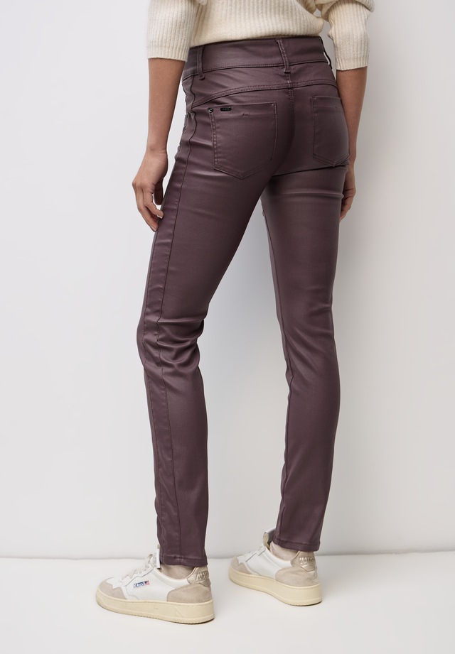 STREET ONE Lederimitathose mit Coating