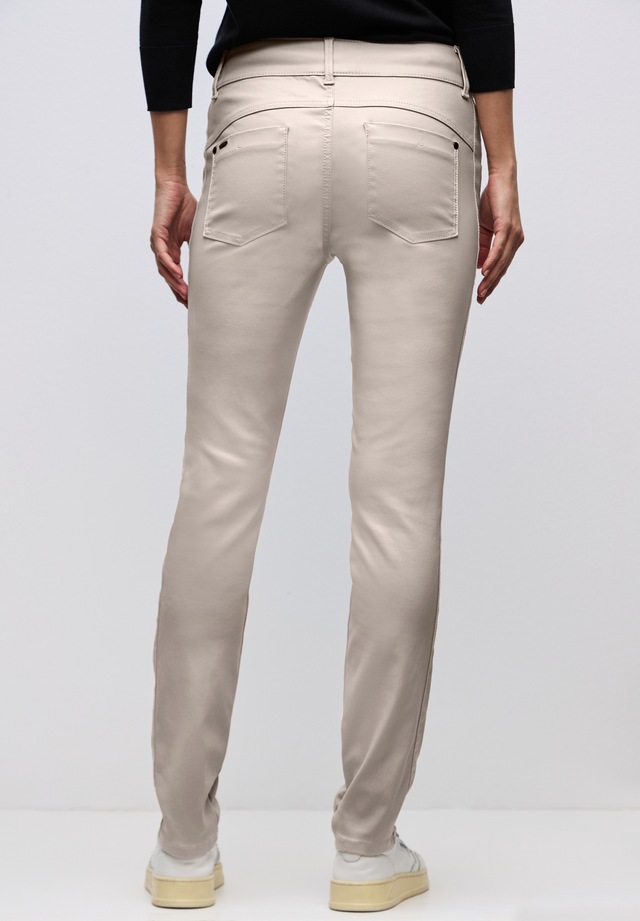 STREET ONE Lederimitathose mit Coating