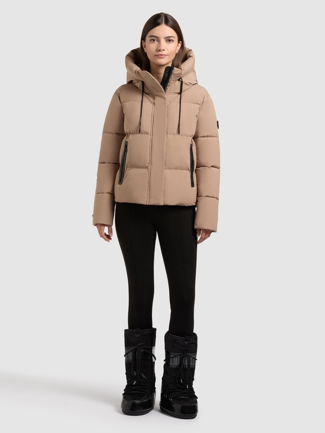 khujo Steppjacke »ENITS MATT« mit Kapuze