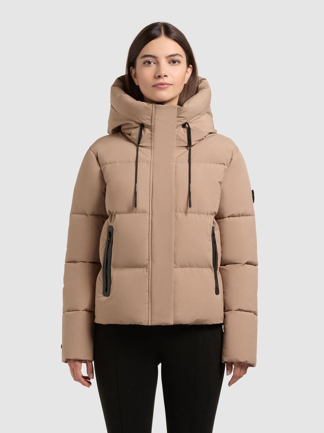 khujo Steppjacke »ENITS MATT« mit Kapuze