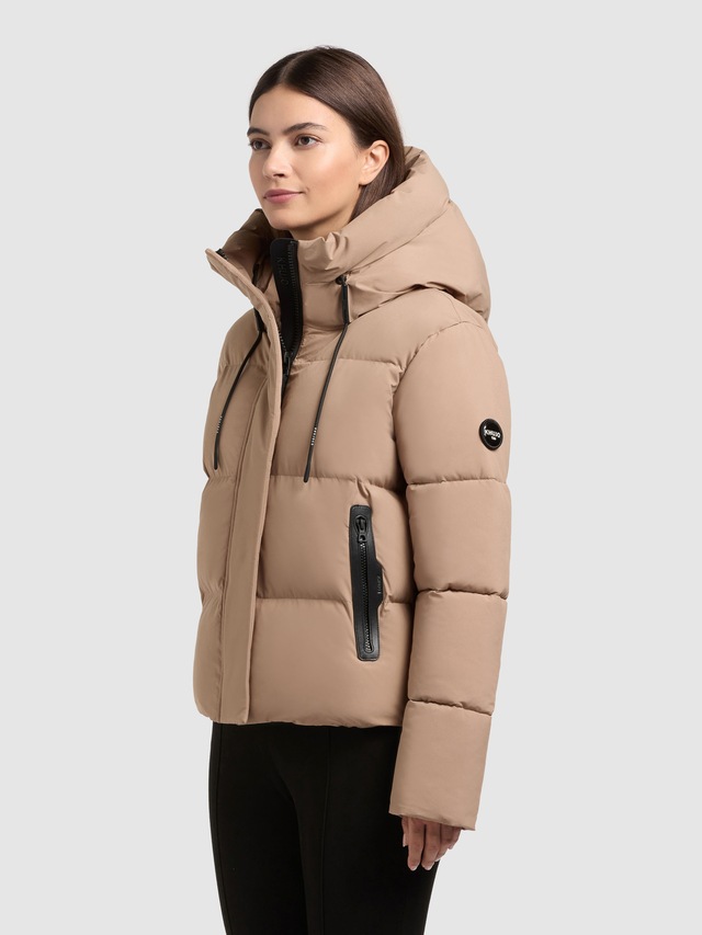 khujo Steppjacke »ENITS MATT« mit Kapuze