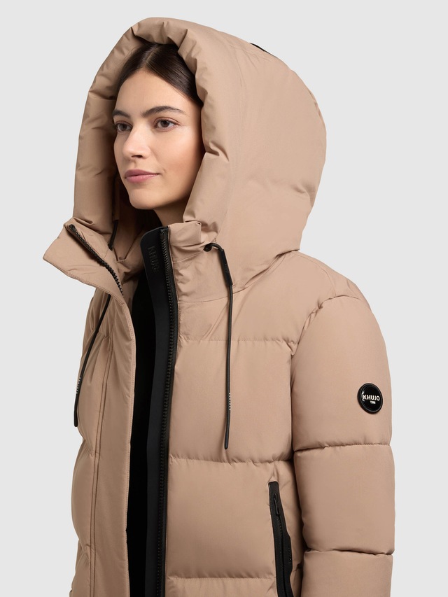 khujo Steppjacke »ENITS MATT« mit Kapuze